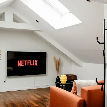 Le Mansarde Chaleureux T3 - 2 Netflix Wifi Daire *